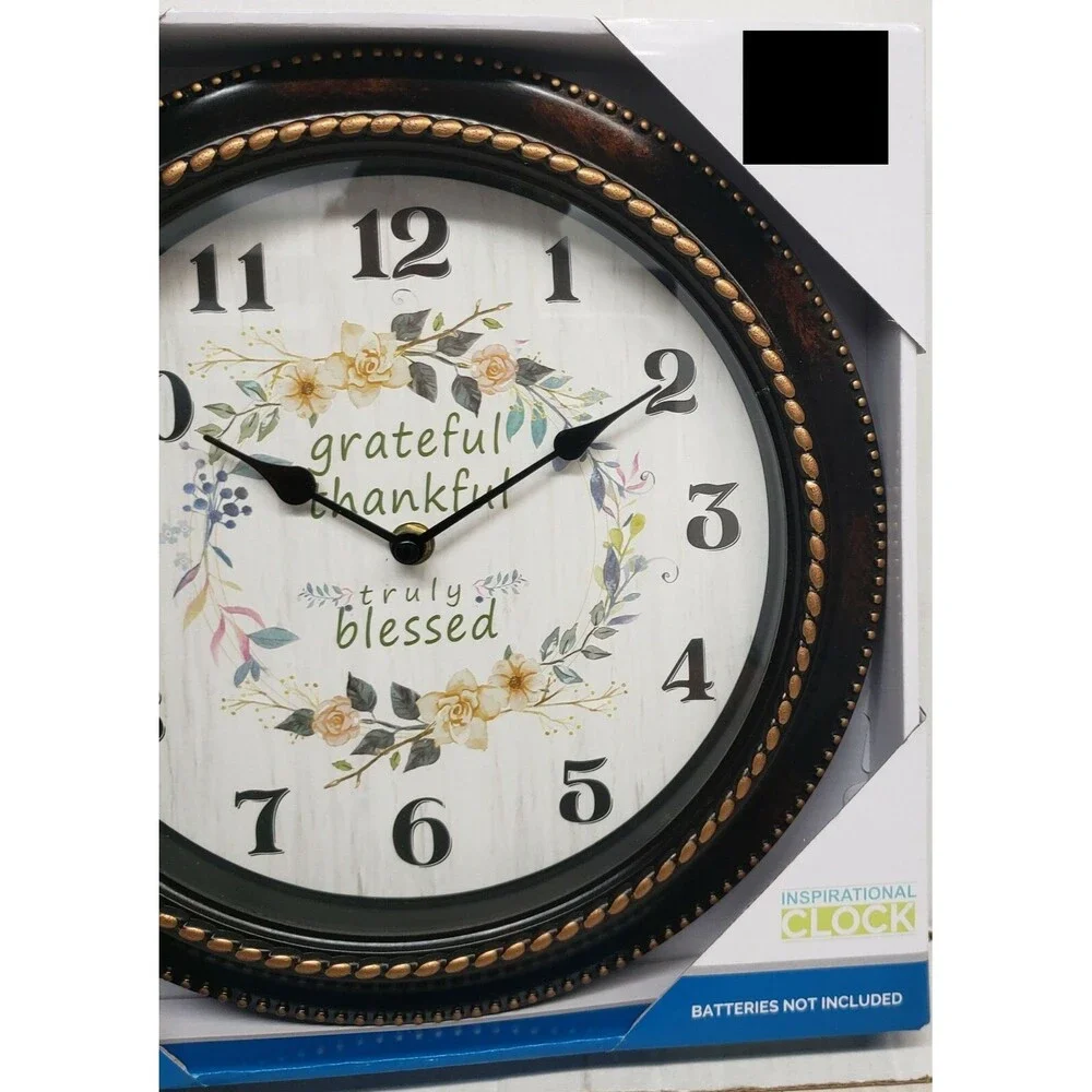 Plastic Kitchen Wall Clock, 12
